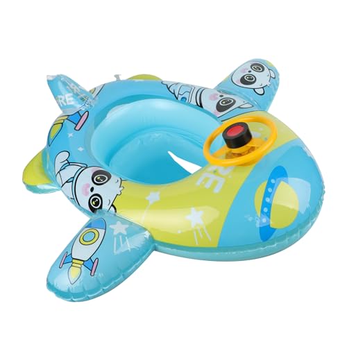 Baby Schwimmring, Kleinkinder Schwimmsitz, Automobil Schwimmring, Baby Schwimmhilfe mit Lenkrad-Griff, Kinder Schwimmreifen, Baby Schwimmn Schwimmtrainer, Kinderboot für Kinder von 1-5 Jahre alt von JIAHG