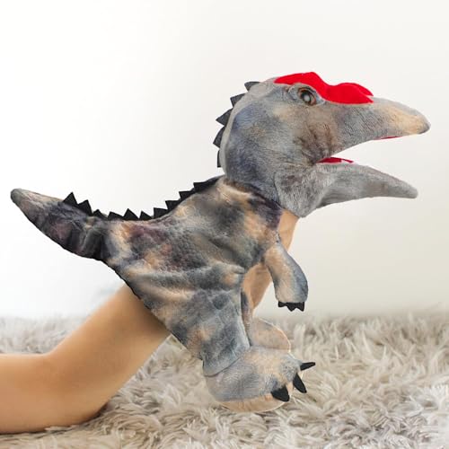 Dinosaurier Handpuppen Dinosaurier Spielzeug, Dinosaurier Puppen für Kinder, Dinosaurier Kuscheltiere, Fingerpuppen, Dino Spielzeug, Plüschtier Stofftierpuppe, Dinosaurier Geschenke von JIAHG