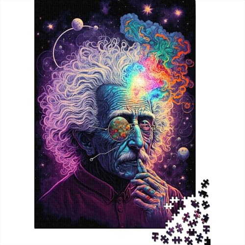 1000 Teile für Erwachsene, schwierige Puzzles, Cosmic Genius Puzzle, Puzzles für Erwachsene, Lernspiel, Herausforderungsspielzeug, 75 x 50 cm von JIANGENNF