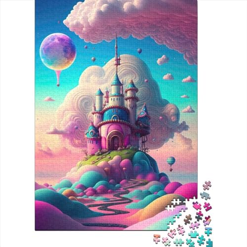 300-teiliges Puzzle für Erwachsene, Puzzle-Geschenke, Candyland für Kinderzimmer für Erwachsene, Puzzles mit 300 Teilen, schwierige, anspruchsvolle Puzzles, 300 Teile, 15,75 x 11,02 Zoll von JIANGENNF