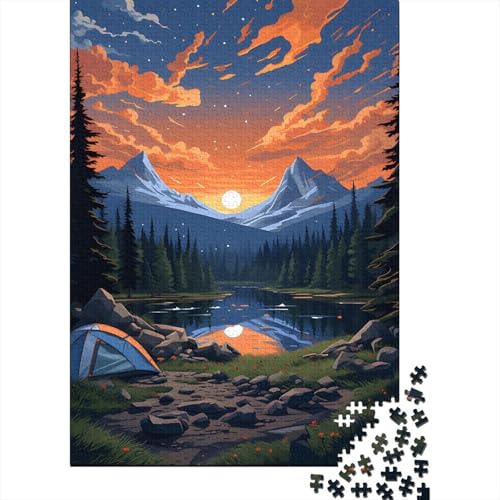 300-teiliges Puzzle für Erwachsene „Wunderbare Welt“ aus Holz, Puzzles für Erwachsene und Teenager, nachhaltiges Puzzle für Erwachsene, Spiele 40x28cm von JIANGENNF