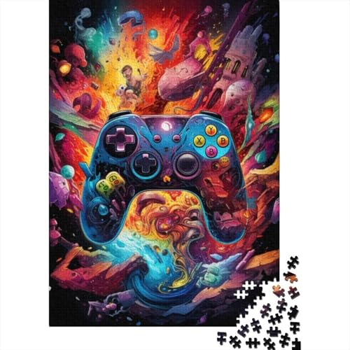 500 große Teile Puzzle für Erwachsene, Game Controller, Holzpuzzle, Puzzles für Erwachsene, Teenager, Familienaktivitätspuzzle 20,47x14,96 Zoll von JIANGENNF