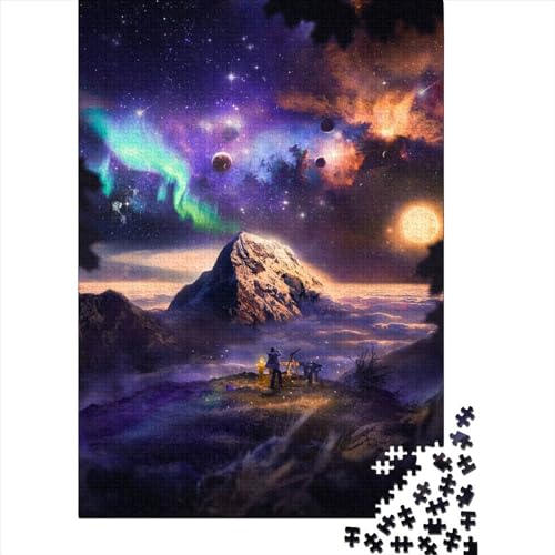 Boy of The Universe Puzzle 500 Teile Puzzle für Erwachsene Teenager Großes Holzpuzzle für Erwachsene Nachhaltiges Puzzle für Erwachsene (20,47x14,96 Zoll) von JIANGENNF