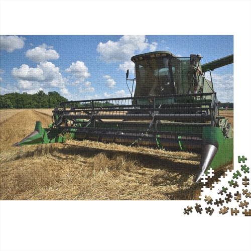 Landwirtschaftliche Werkzeuge, Traktoren, Puzzle 500 Teile für Erwachsene und Jugendliche von für Erwachsene, Schwierige Puzzles, Nachhaltiges Puzzle für Erwachsene, 52 x 38 cm von JIANGENNF