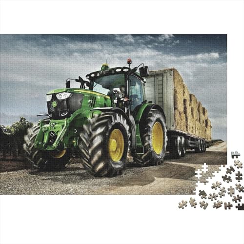 Landwirtschaftliche Werkzeuge, Traktoren, Puzzle für Erwachsene, 500 Teile für Erwachsene, schwierige Puzzles ganze Familie und die 52x38cm von JIANGENNF