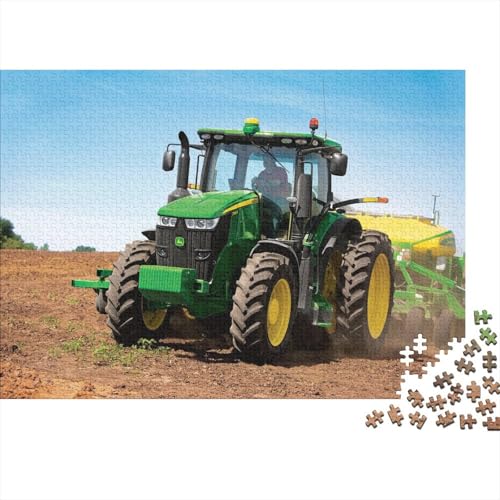 Landwirtschaftliche Werkzeuge, Traktoren, Puzzle für Erwachsene und Teenager, 500 Teile, Puzzle für Erwachsene ganze Familie und 52 x 38 cm von JIANGENNF