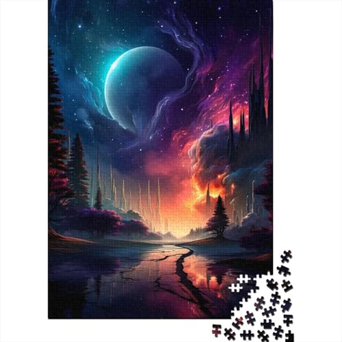 Mountain Madness Großes Puzzle für Erwachsene, 500 Teile, Puzzle für Erwachsene, Puzzles für Erwachsene, Lernspiel, Herausforderungsspielzeug, 52 x 38 cm von JIANGENNF