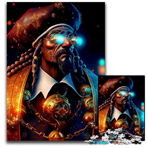 Piratenkapitän-Puzzle für Erwachsene, 1000 Teile, anspruchsvolles Denkspiel für Teenager, unterhaltsames interaktives Spiel für die ganze Familie, 26x38cm/10,23x14,96 Zoll Piratenkapitän-Puzzle für Erwachsene, 1000 Teile, anspruchsvolles Denkspiel für Teenager, unterhaltsames interaktives Spiel für die ganze Familie, 26x38cm/10,23x14,96 Zoll von JIANGENNF