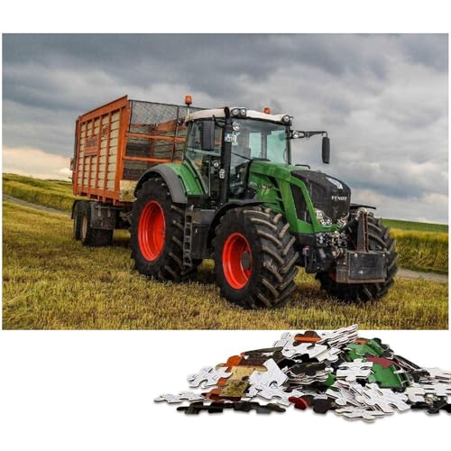 Puzzle 1000 Teile für Erwachsene, Landwirtschaftswerkzeuge, Traktoren, Holzpuzzle, Teenager, Paare und Freunde zum Geburtstag, Weihnachten, 50 x 75 cm / 19,68 x 29,52 Zoll Puzzle 1000 Teile für Erwachsene, Landwirtschaftswerkzeuge, Traktoren, Holzpuzzle, Teenager, Paare und Freunde zum Geburtstag, Weihnachten, 50 x 75 cm / 19,68 x 29,52 Zoll von JIANGENNF