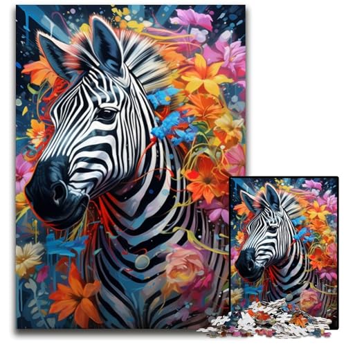Puzzle für Erwachsene, 1000 Teile, Zebra, schwierige Puzzles für Erwachsene, Spaß bei Aktivitäten zu Hause, Geburtstagsgeschenk, Reisegeschenke, 26x38cm/10,23x14,96 Zoll Puzzle für Erwachsene, 1000 Teile, Zebra, schwierige Puzzles für Erwachsene, Spaß bei Aktivitäten zu Hause, Geburtstagsgeschenk, Reisegeschenke, 26x38cm/10,23x14,96 Zoll von JIANGENNF
