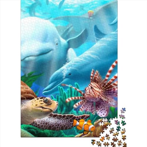 Seavilions Puzzle, 300 Teile, Puzzle für Erwachsene und Teenager, Holzpuzzle für Erwachsene und Teenager, zum Zeitvertreib zu Hause (Größe: 40 x 28 cm) von JIANGENNF