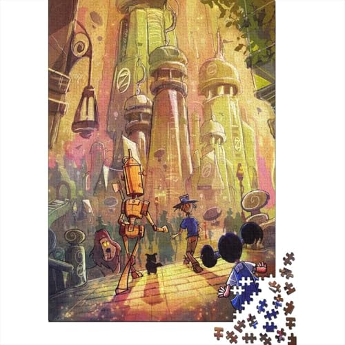 Straßen von Oz Puzzles Puzzles für Erwachsene Teenager Erwachsenenpuzzle 1000 Teile Entspannungspuzzles Spiele-Denkspiel 75x50cm von JIANGENNF