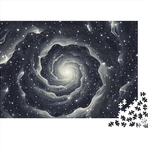 A Sky Full of Galaxies 1000 Teile Puzzle Für Erwachsene Geschicklichkeitsspiel Einzigartiges Home Dekoration A Beautiful Scene at Night Impossible Puzzle Geburtstagsgeschenk Für Erwachsene 1000pcs (75 von JIANQIANG