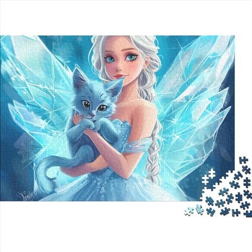 Cartoon Princess 1000 Teile Puzzle Für Erwachsene Geschicklichkeitsspiel Lernspiel Home Dekoration Noble Women Impossible Puzzle Geburtstagsgeschenk Für Erwachsene 1000pcs (75x50cm) von JIANQIANG