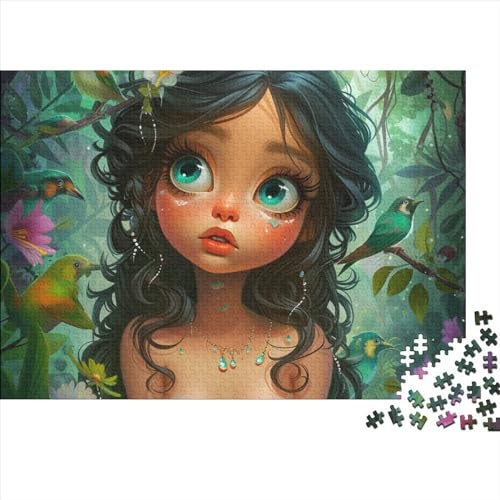 Cartoon Princess 300 Teile Puzzle Für Erwachsene Geschicklichkeitsspiel Stress Abbauen Home Dekoration Noble Women Impossible Puzzle Geburtstagsgeschenk Für Erwachsene 300pcs (40x28cm) von JIANQIANG