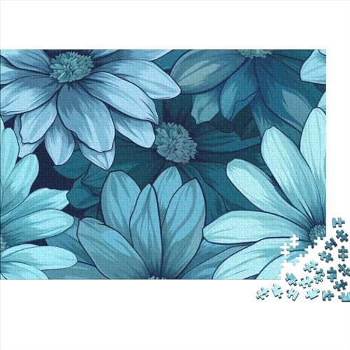 Chrysanthemum 500 Teile Puzzle Für Erwachsene Geschicklichkeitsspiel Stress Abbauen Farbenfrohes Plants That Are Not Afraid of Severe Cold Impossible Puzzle Geburtstagsgeschenk Für Erwachsene 500pcs von JIANQIANG