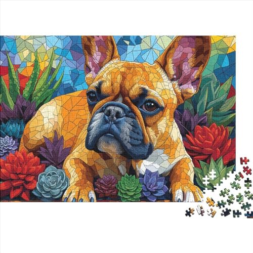 German Shepherd Dog 300 Teile Puzzle Für Erwachsene Schwierigkeits Lernspiel Home Dekoration Animals with A Keen Sense of Smell Impossible Puzzle Geburtstagsgeschenk Für Erwachsene 300pcs (40x28cm) von JIANQIANG