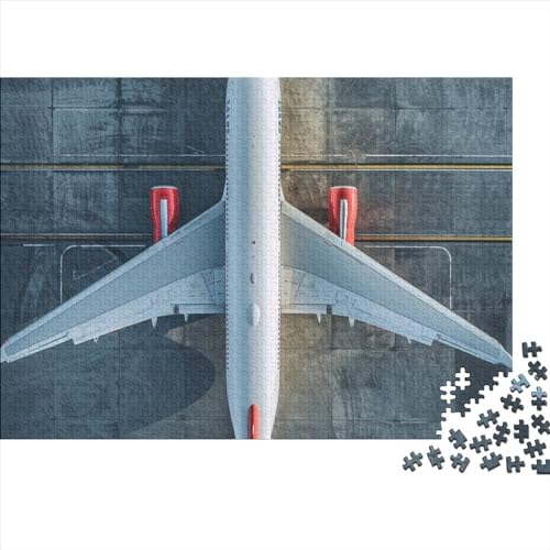 Passenger Aircraft 1000 Teile Puzzle Für Erwachsene Herausforderndes Lernspiel Home Dekoration Flying Tools Impossible Puzzle Geburtstagsgeschenk Für Erwachsene 1000pcs (75x50cm) von JIANQIANG