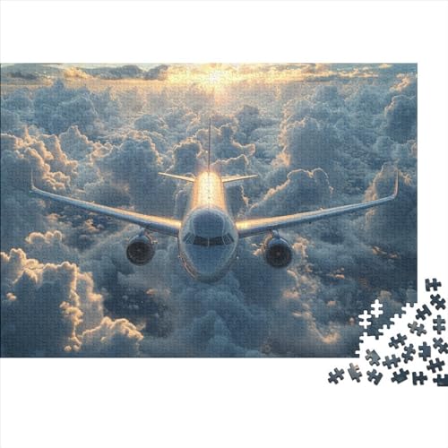 Passenger Aircraft 300 Teile Puzzle Für Erwachsene Geschicklichkeitsspiel Lernspiel Home Dekoration Flying Tools Impossible Puzzle Geburtstagsgeschenk Für Erwachsene 300pcs (40x28cm) von JIANQIANG