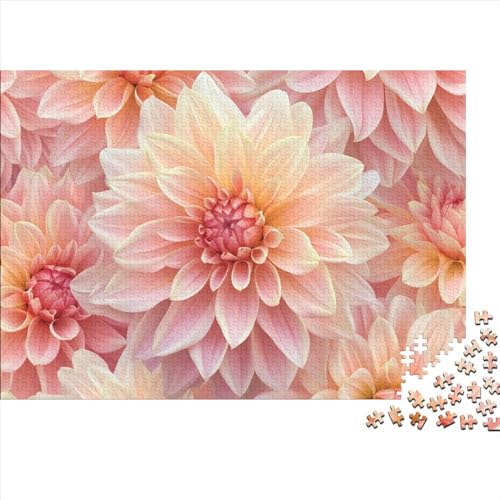 Pink White Flowers 1000 Teile Puzzle Für Erwachsene Schwierigkeits Lernspiel Home Dekoration Beautiful Plants Impossible Puzzle Geburtstagsgeschenk Für Erwachsene 1000pcs (75x50cm) von JIANQIANG