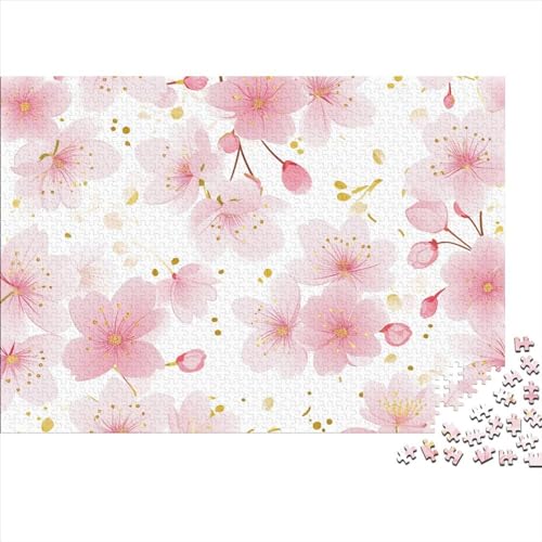 Plum Blossom 500 Teile Puzzle Für Erwachsene Geschicklichkeitsspiel Stress Abbauen Home Dekoration Plants That Are Not Afraid of Severe Cold Impossible Puzzle Geburtstagsgeschenk Für Erwachsene 500pc von JIANQIANG