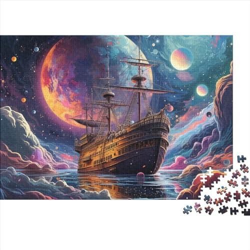 Sailboats 500 Teile Puzzle Für Erwachsene Schwierigkeits Lernspiel Home Dekoration Maritime Transportation Impossible Puzzle Geburtstagsgeschenk Für Erwachsene 500pcs (52x38cm) von JIANQIANG