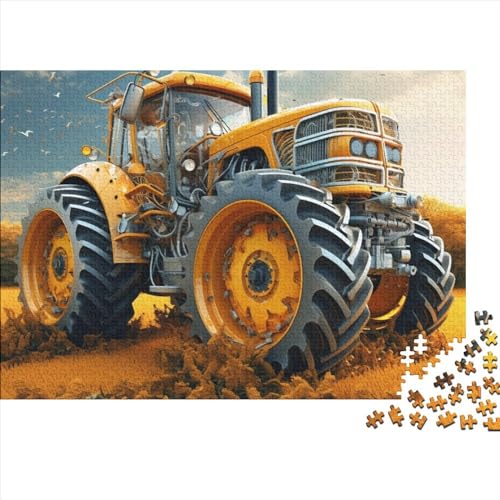 Tractor 300 Teile Puzzle Für Erwachsene Geschicklichkeitsspiel Einzigartiges Spielzeug Geschenk Agricultural Power Machine Impossible Puzzle Geburtstagsgeschenk Für Erwachsene 300pcs (40x28cm) von JIANQIANG