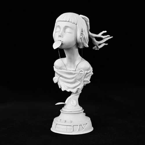 JICHENJIAN 1/12 Ancient Female Warrior Resin Bust Model Kit Unpainted and Unassembled Soldier Resin Model Kit//Z7s3h2 von JICHENJIAN