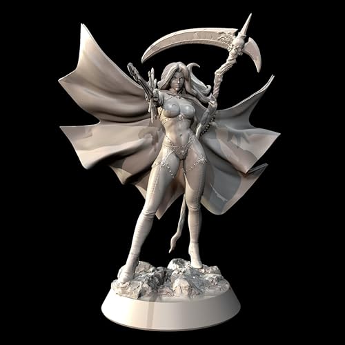 JICHENJIAN 1/24 Ancient Female Warrior Resin Model Kit Unbemalt und unmontiert Soldat Resin Model Kit // G9I7O4 von JICHENJIAN