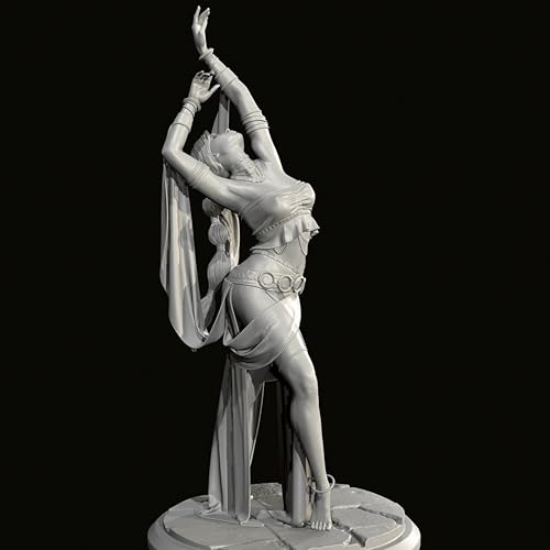 JICHENJIAN 1/24 Ancient Female Warrior Resin Model Kit Unbemalt und unmontiert Soldat Resin Model Kit //Z9s7h12 von JICHENJIAN