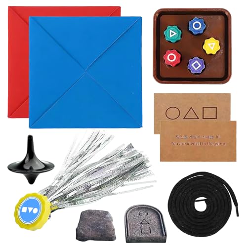 Gonggi Korean Game Set, Gonggi Koreanisches Spiel, Beispielsweise Jebi Chagi und DDAKJI, Traditionelles Koreanisches Spiel Set, Hand-Auge-Koordinationstrainingsspielzeug Für Kinder Und Erwachsene (A) von JIEBAO