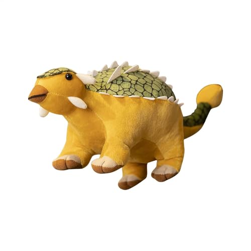 JIEBWCHA Dinosaurier gefülltes Tier, ausgestopfter Dinosaurier, Cartoon Dinosaurierpuppe Plüschkissen Sofa Kissen, Weicher und entzückender Plüsch, 40 cm/15,7 Zoll lustige Plüschpuppe Home Dekoration von JIEBWCHA