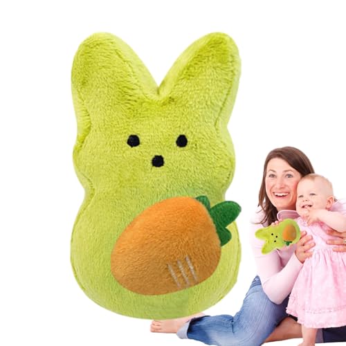 JIEBWCHA Hasen-Plüschtiere,Osterhasen-Plüsch - Hase Kuscheltier Kuscheltier Plüschpuppe | Soft Collection Puppenspielzeug für Sofa-Dekoration für Geburtstag, Kindertag, Osterfeiern von JIEBWCHA