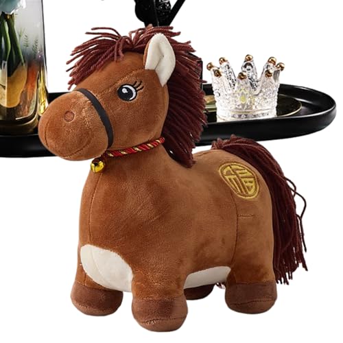 JIEBWCHA Lunar New Year Plüschtier | Maskottchen Weichpuppe Spielzeug,Chinesisches Neujahr Plüschfigur Für Erwachsene Kinder Wohnzimmer Sofa Schreibtisch Deko JIEBWCHA Lunar New Year Plüschtier | Maskottchen Weichpuppe Spielzeug,Chinesisches Neujahr Plüschfigur Für Erwachsene Kinder Wohnzimmer Sofa Schreibtisch Deko von JIEBWCHA