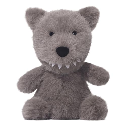 JIEBWCHA Plüschwolf - 25 cm Wolf Kuscheltier Für Kinder | Hautfreundliche sammelbare Puppenfigur süße Kinderzimmerdekoration für Wohnzimmer und Schlafzimmer perfekt für Kinder Mädchen und Geburtstag JIEBWCHA Plüschwolf - 25 cm Wolf Kuscheltier Für Kinder | Hautfreundliche sammelbare Puppenfigur süße Kinderzimmerdekoration für Wohnzimmer und Schlafzimmer perfekt für Kinder Mädchen und Geburtstag von JIEBWCHA