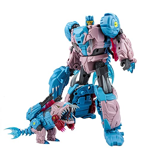 JIGFLY 16 cm Kombinatoren Piranacon Transformation Skalor, Decepticon Seacons Airacantha/Waffenform Spielzeug Roboter Modell Action Figur KO Version von JIGFLY