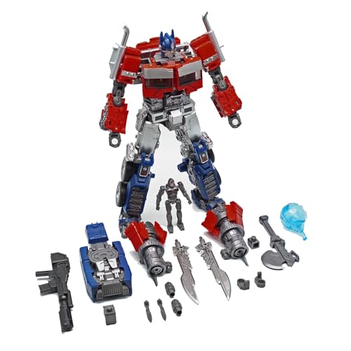 JIGFLY Transformer Optimus Toy Prime Actionfigur MHM-01, deformiertes LKW-Modell, Robotermodell, KO-Version von JIGFLY