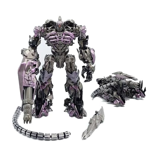 JIGFLY Transformer Toys Shockwave Action Figure TW-1028/TW-1028B Cybertron Panzermodell Roboter KO-Version(Simple Coating Version TW-1028B) von JIGFLY