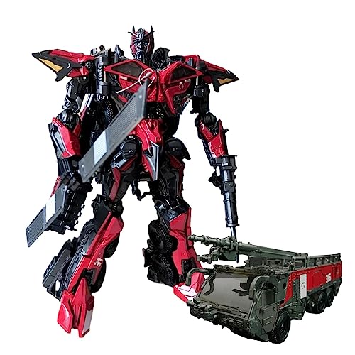 JIGFLY Transforming Toys Movie Dark of The Moon Sentinel Prime Actionfigur, EIN Nachkomme von Primus, dem ehemaligen Anführer der Autobots, Roboterspielzeug, Geschenk, KO-Version von JIGFLY