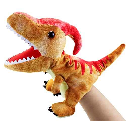 Dinosaurier-Handpuppen für Kinder, Kleinkind enthält Triceratops und Tyrannosaurus Rex mit beweglichen offenen Mündern, perfekt zum Geschichtenerzählen,Geburtstagsgeschenke Dinosaurier-Handpuppen für Kinder, Kleinkind enthält Triceratops und Tyrannosaurus Rex mit beweglichen offenen Mündern, perfekt zum Geschichtenerzählen,Geburtstagsgeschenke von JIIENO