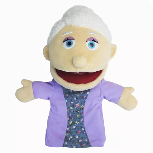 Familie Handpuppen für Kinder, beinhaltet Opa, Oma, Papa, Mama, Tochter, Sohn mit beweglichen offenen Mund, perfekt für Storytelling, Unterricht, Vorschule, Geburtstagsgeschenke,1 Pcs Familie Handpuppen für Kinder, beinhaltet Opa, Oma, Papa, Mama, Tochter, Sohn mit beweglichen offenen Mund, perfekt für Storytelling, Unterricht, Vorschule, Geburtstagsgeschenke,1 Pcs von JIIENO