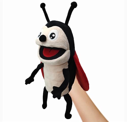 Insekten-Handpuppen für Kinder, Kleinkinder, inklusive Bienen, Schmetterlingen, Libellen usw. mit beweglichen offenen Mündern, perfekt zum Geschichtenerzählen,Geburtstagsgeschenke Insekten-Handpuppen für Kinder, Kleinkinder, inklusive Bienen, Schmetterlingen, Libellen usw. mit beweglichen offenen Mündern, perfekt zum Geschichtenerzählen,Geburtstagsgeschenke von JIIENO