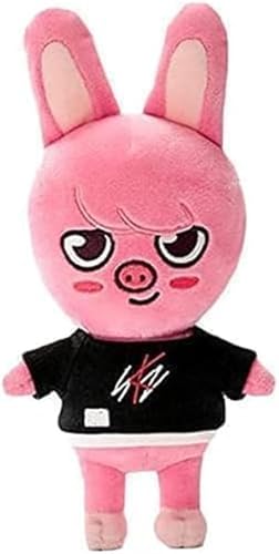 JIIENO 21 cmStray Kids Plushie, Puppe Spielzeug, Cartoon Süßes Kuscheltier Spielzeug Tier Plüschtier Geburtstagsgeschenk für Kinder und Fans(Dwaekki) von JIIENO