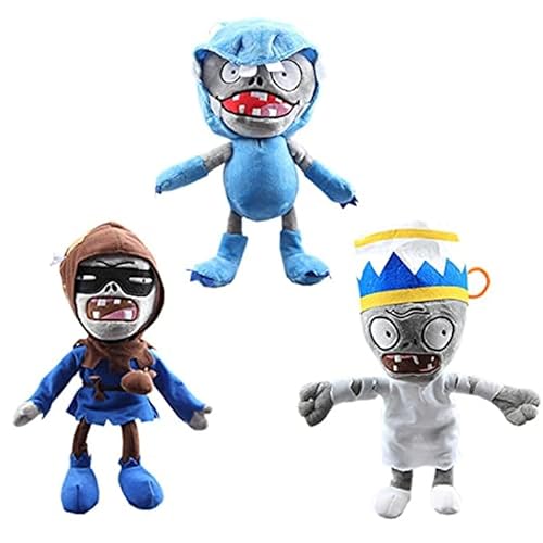 JIIENO 3 Stück Eierschieber Wichtel & Bandit Zombie & Mummy Zombie Plüschtiere Spielfiguren Stoffpuppe 30 cm JIIENO 3 Stück Eierschieber Wichtel & Bandit Zombie & Mummy Zombie Plüschtiere Spielfiguren Stoffpuppe 30 cm von JIIENO
