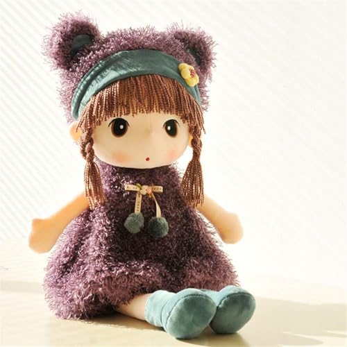 JIIENO Kuschelpuppe Mädchen, 40cm Stoffpuppe Weiche Plüschtier Gefüllte Puppe Plüsch Stofftier Kleine Mädchen Puppen Kuschelpuppe Plüschtier Plüsch Spielzeug für Kinder Mädchen ab 1 Jahre Babypuppe JIIENO Kuschelpuppe Mädchen, 40cm Stoffpuppe Weiche Plüschtier Gefüllte Puppe Plüsch Stofftier Kleine Mädchen Puppen Kuschelpuppe Plüschtier Plüsch Spielzeug für Kinder Mädchen ab 1 Jahre Babypuppe von JIIENO