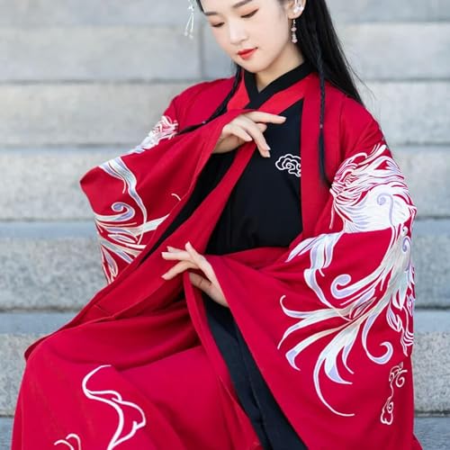 JIMINISO Chinesische alte traditionelle Sets Phönix Halloween Cosplay Kostüm Volkstanz Verkleidung für Paare von JIMINISO