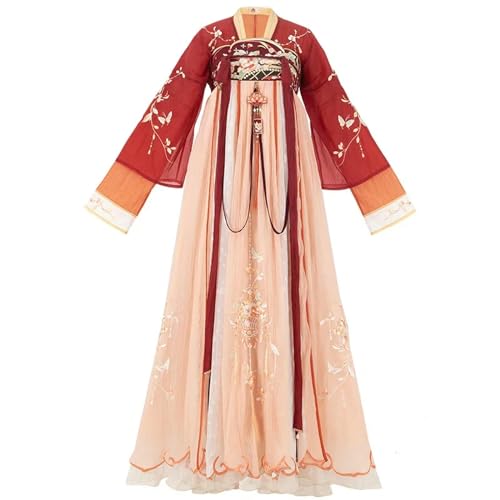 JIMINISO Origineller chinesischer Stil Tang-Dynastie Kleid für Damen, alte Fee, Prinzessinnen-Kostüm, traditionelle Kleider von JIMINISO