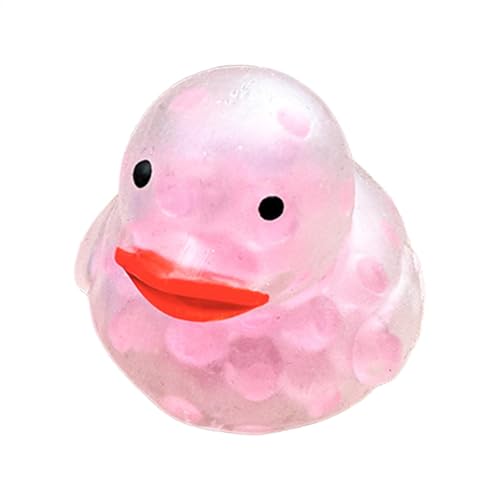 Enten Squishy Anti Stressball, Squishy Anti Stress Bälle, Antistressball Spielzeug Kinder und Erwachsene, Fidget Toy, Bad & Pool Spaß, 5 x 4.5 x 5.5 cm von JINGLING