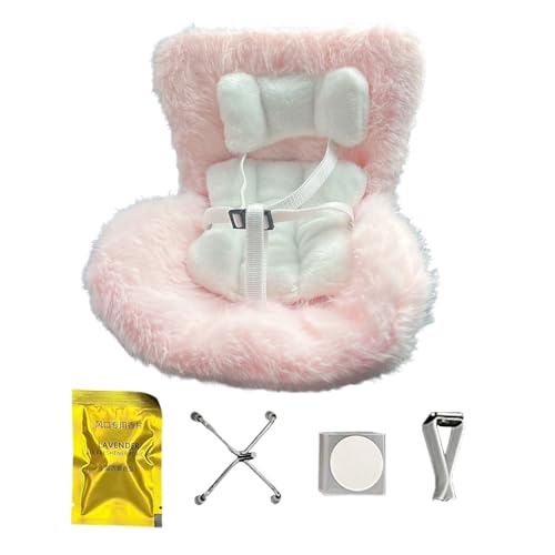 JINGLING Autositz Für Babypuppe - Autositz Für Baby-Puppen,17cm Plüschwiege Fahrzeugdekoration, Spielzeugladen, Spiel, Kinderzimmer, Reisesammlung Kinder Und Mädchen, Unterwegs Und JINGLING Autositz Für Babypuppe - Autositz Für Baby-Puppen,17cm Plüschwiege Fahrzeugdekoration, Spielzeugladen, Spiel, Kinderzimmer, Reisesammlung Kinder Und Mädchen, Unterwegs Und von JINGLING