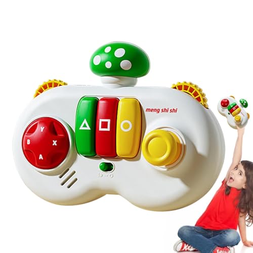 JINGLING Busy-Spiel für Kinder, Busy-Game-Board-Controller - Pilz-pädagogisches Reise-Aktivitätsspielzeug | Kinderspiel, sensorisches Spielzeug, interaktives sensorisches Brettspielzeug, feine von JINGLING